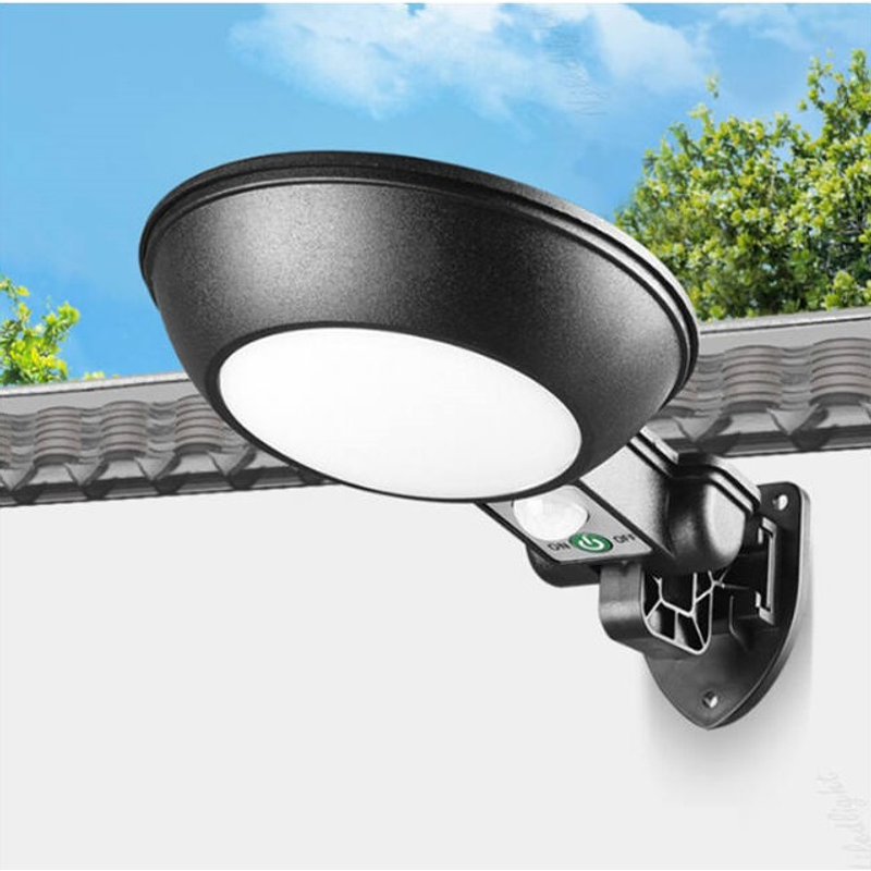 Outdoor solar light with motion sensor and 3 modes